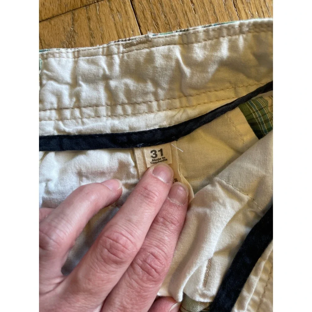 Express plaid shorts